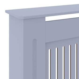 Radiatorombouw 205 cm MDF grijs 6
