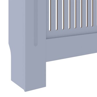 Radiatorombouw 205 cm MDF grijs 7