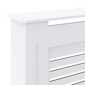 Radiatorombouw 205 cm MDF wit 6