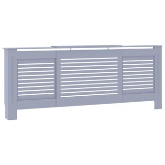 Radiatorombouw 205 cm MDF grijs 2