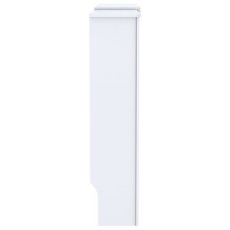 Radiatorombouw 205 cm MDF wit 4