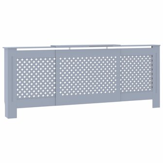 Radiatorombouw 205 cm MDF grijs 2