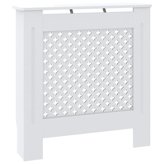 Radiatorombouw 78 cm MDF wit 2