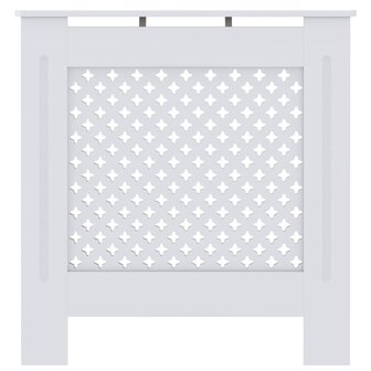 Radiatorombouw 78 cm MDF wit 3