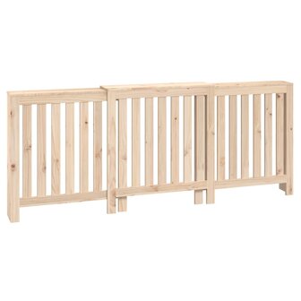 Radiatorombouw 210x21x85 cm massief grenenhout 2