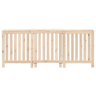 Radiatorombouw 210x21x85 cm massief grenenhout 5