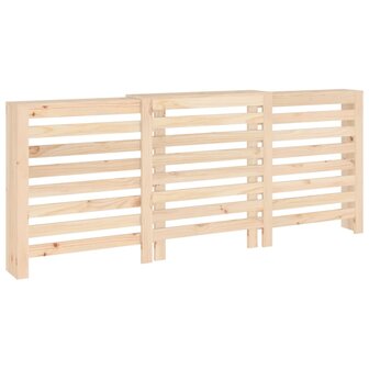 Radiatorombouw 210x21x85 cm massief grenenhout 2