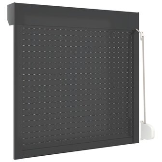 Rolluik 100x100 cm aluminium antracietkleurig 5
