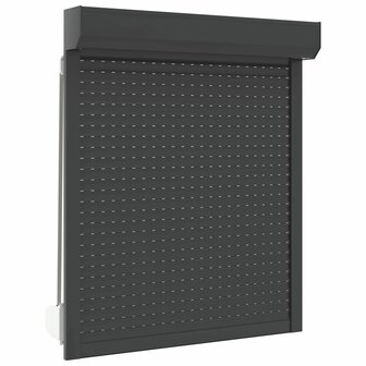 Rolluik 100x120 cm aluminium antracietkleurig 2