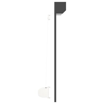 Rolluik 100x120 cm aluminium antracietkleurig 4