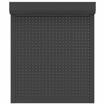 Rolluik 100x130 cm aluminium antracietkleurig 3