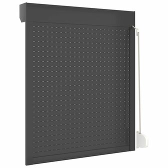 Rolluik 100x130 cm aluminium antracietkleurig 5