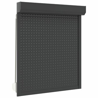 Rolluik 110x130 cm aluminium antracietkleurig 2