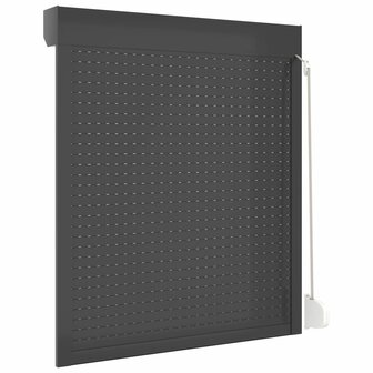 Rolluik 110x130 cm aluminium antracietkleurig 5