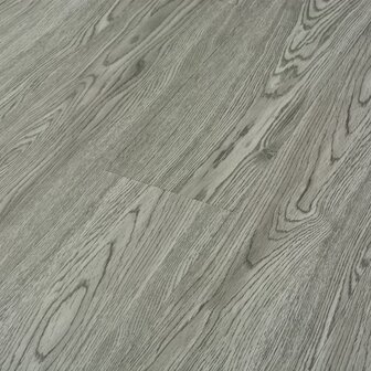 Vloerplanken zelfklevend 4,46 m&sup2; 3 mm PVC grijs 4