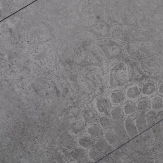 Vloerplanken zelfklevend 5,02 m&sup2; 2 mm PVC betongrijs 7