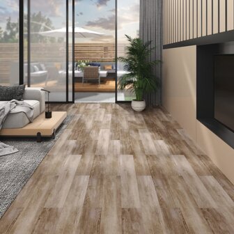 Vloerplanken zelfklevend 5,02 m&sup2; 2 mm PVC woodwash 1