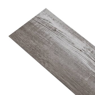 Vloerplanken zelfklevend 5,02 m&sup2; 2 mm PVC mat houtbruin 4