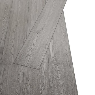 Vloerplanken zelfklevend 5,02 m&sup2; 2 mm PVC donkergrijs 3