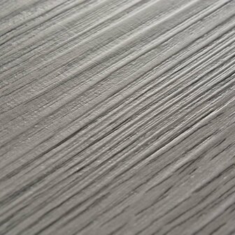 Vloerplanken zelfklevend 5,02 m&sup2; 2 mm PVC donkergrijs 5