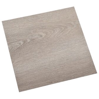 Vloerplanken zelfklevend 55 st 5,11 m&sup2; PVC taupe 3