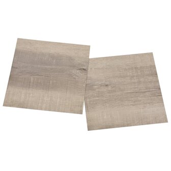 Vloerplanken zelfklevend 55 st 5,11 m&sup2; PVC taupe 4