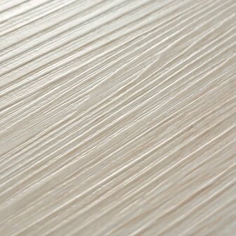 Vloerplanken zelfklevend 5,21 m&sup2; 2 mm PVC klassiek wit eiken 5