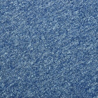Tapijttegels 20 st 5 m&sup2; 50x50 cm blauw 7