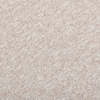 Tapijttegels 20 st 5 m&sup2; 50x50 cm lichtbeige 7
