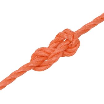 Werktouw 8 mm 100 m polypropeen oranje 5