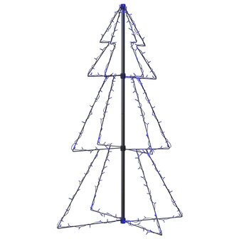 Kegelkerstboom 160 LED&amp;apos;s binnen en buiten 78x120 cm 2
