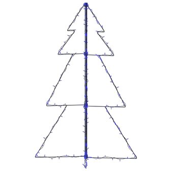 Kegelkerstboom 160 LED&amp;apos;s binnen en buiten 78x120 cm 6