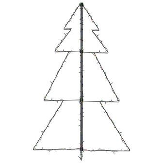 Kegelkerstboom 160 LED&amp;apos;s binnen en buiten 78x120 cm 6