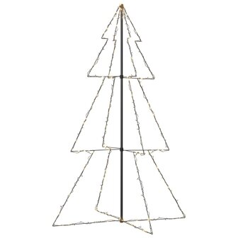 Kegelkerstboom 240 LED&amp;apos;s binnen en buiten 118x150 cm 2