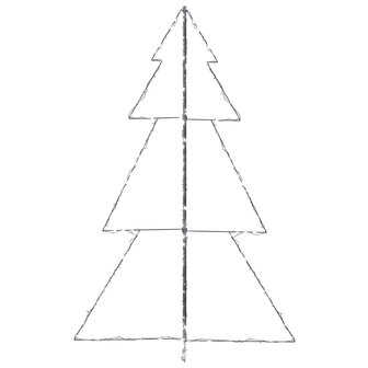 Kegelkerstboom 240 LED&amp;apos;s binnen en buiten 118x150 cm 6