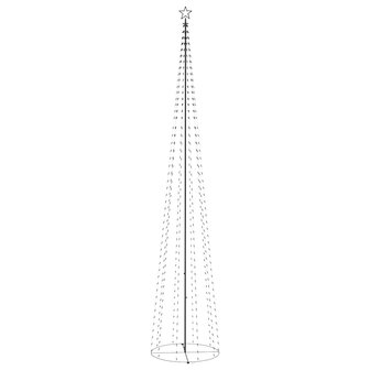Kegelkerstboom 752 koudwitte LED&amp;apos;s 160x500 cm 5