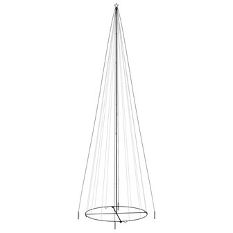 Kegelkerstboom 1134 LED&amp;apos;s meerkleurig 230x800 cm 4