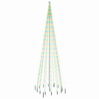 Kerstboom met grondpin 1134 LED&amp;apos;s meerkleurig 800 cm 2