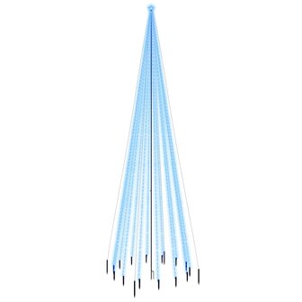 Kerstboom met grondpin 1134 LED&amp;apos;s blauw 800 cm 2