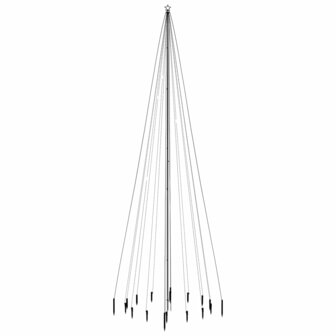 Kerstboom met grondpin 1134 LED&amp;apos;s blauw 800 cm 3