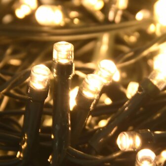 61-delige Kerstballenset met piek en 150 LED&amp;apos;s wit en grijs 3