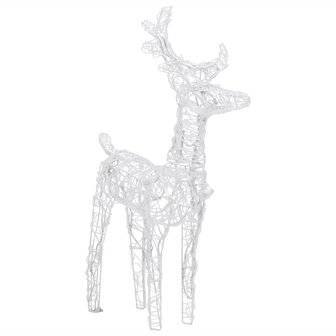 Kerstversiering rendieren en slee 320 LED&amp;apos;s acryl 6
