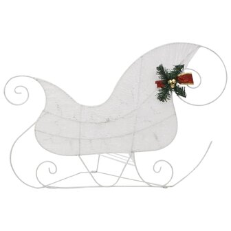 Buitenkerstversiering rendieren en slee 140 LED&amp;apos;s wit 11