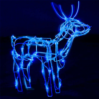 3-delige Kerstverlichting rendieren 229 LED&amp;apos;s 4
