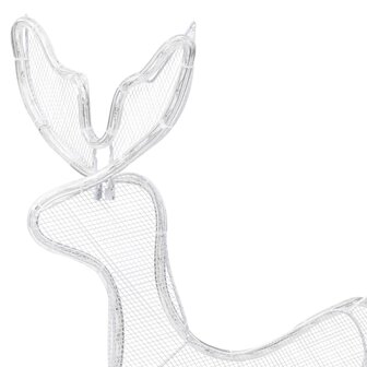 Kerstverlichting rendier en slee met mesh 432 LED&amp;apos;s 6