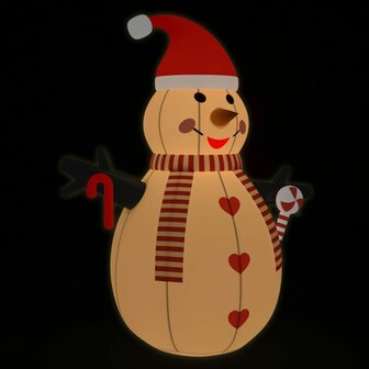 Sneeuwpop opblaasbaar met LED&amp;apos;s 460 cm 2