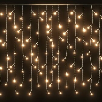 Lichtgordijn met 400 LED&amp;apos;s en 8 functies 10 m warmwit 5
