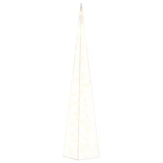 Lichtkegel decoratief LED 90 cm acryl warmwit 2