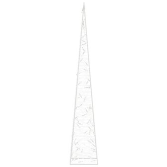 Lichtkegel decoratief LED 120 cm acryl blauw 6