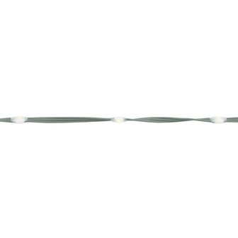Lichtkegel aan vlaggenmast 3000 koudwitte LED&amp;apos;s 800 cm 7